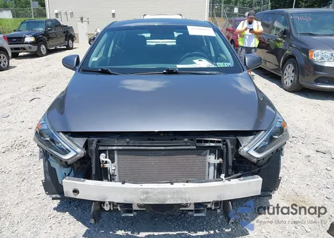 2017 Hyundai Ioniq Hybrid Limited from USA, damaged, VIN KMHC85LC1HU049331